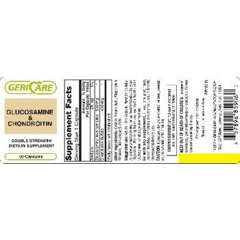 Geri-Care Glucosamine & Chondroitin by Pasteur Pharmacy