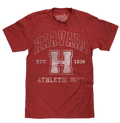 Harvard Athletic Department T-Shirt - Crimson by Tee Luv