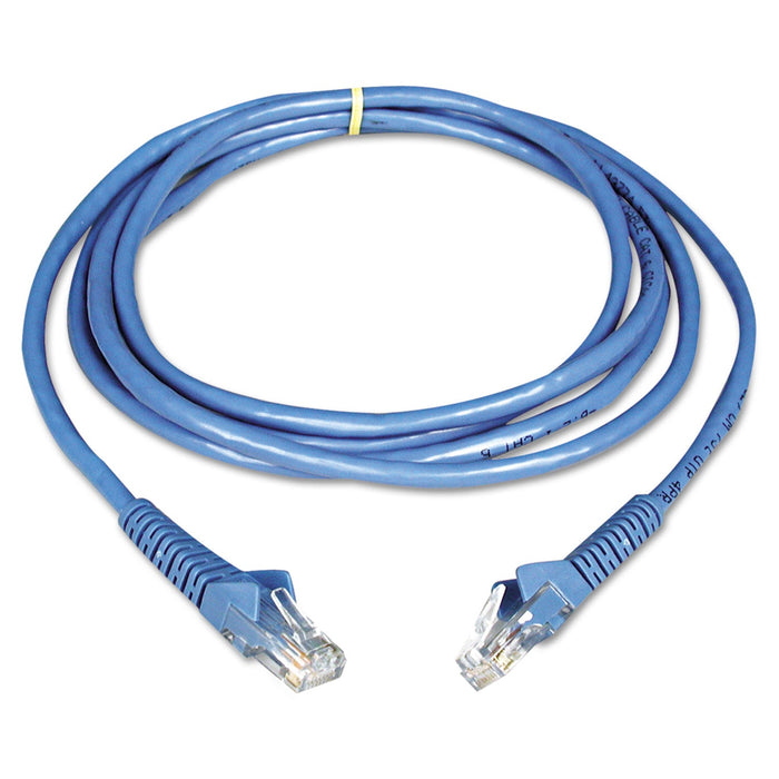 Tripp Lite CAT6 Gigabit Snagless Molded Patch Cable, 14 ft, Blue