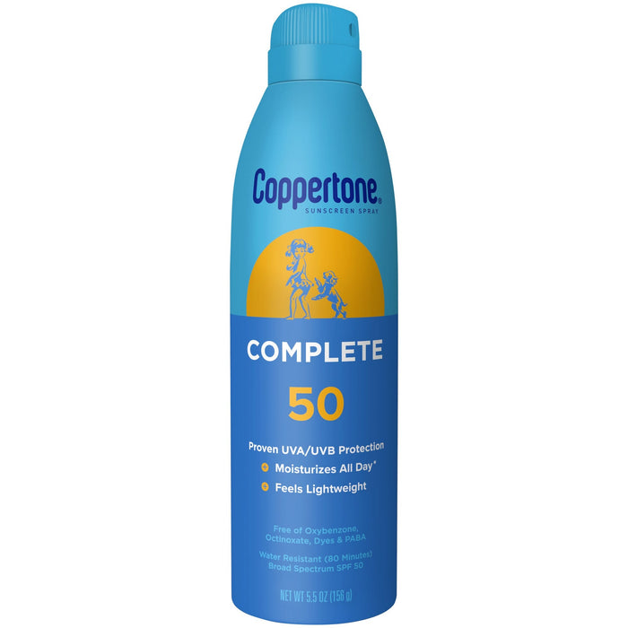 Coppertone Complete Sunscreen Spray - SPF 50 - 5.5oz by Pasteur Pharmacy