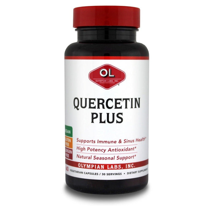 Olympian Labs Quercetin Plus - 1 G - 60 Vegetarian Capsules by Pasteur Pharmacy