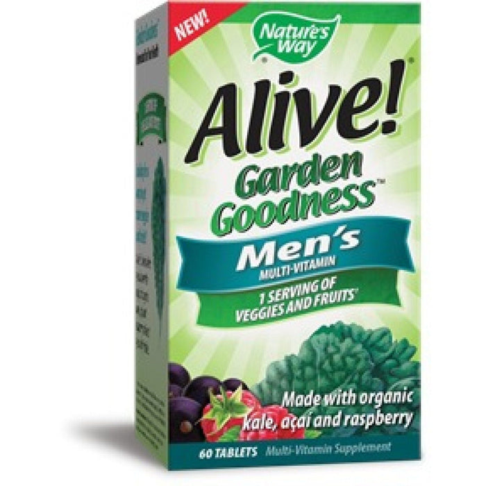 Nature's Way Alive!® Garden Goodness™ Men’s Multivitamin – 60 Tablets by Pasteur Pharmacy