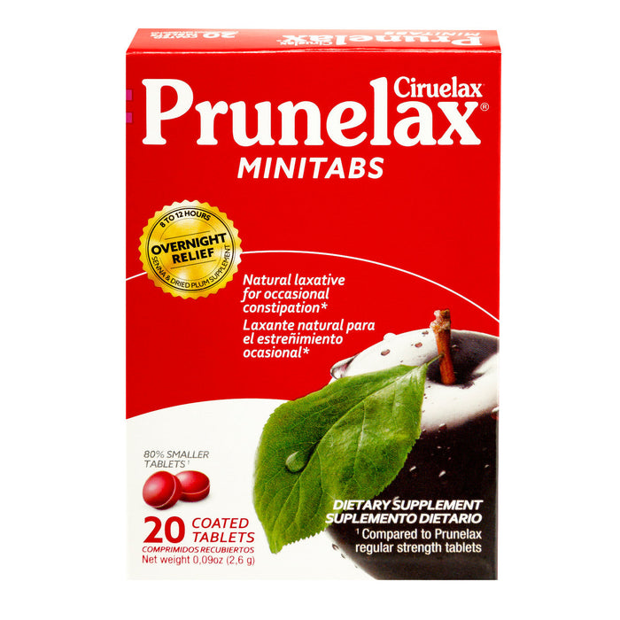 Prunelax Ciruelax Minitabs 20 by Pasteur Pharmacy