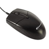 Innovera Mid-Size Optical Mouse, USB 2.0, Left/Right Hand Use, Black