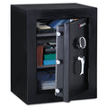 Sentry Executive Fire-Safe, 3.4 cu ft, 21.75w x 19d x 27.75h, Black