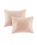 Madison Park Virginia Medallion Fringe 3-Pc. Quilt Set, King/California by Vanessa Jane