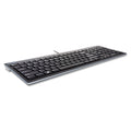 Kensington Slim Type Standard Keyboard, 104 Keys, Black