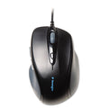 Kensington Pro Fit Wired Full-Size Mouse, USB 2.0, Right Hand Use, Black