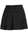 Lands End Waisted Tulip Hem Swim Skort by Vanessa Jane