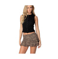 Edikted Basel Button up Tank Top, Large by Vanessa Jane