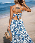 Cupshe Twist Keyhole Maxi Dress, Size Small by Vanessa Jane