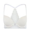 Adore Me Womens Alara Contour Demi Bra - White, 38DD by Vanessa Jane