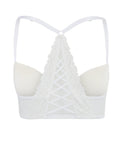 Adore Me Womens Alara Contour Demi Bra - White, 38DD by Vanessa Jane