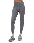 Spiritual Gangster Womens Intent High Waist 7/8 Leggings Heather Grey, Size M by Vanessa Jane