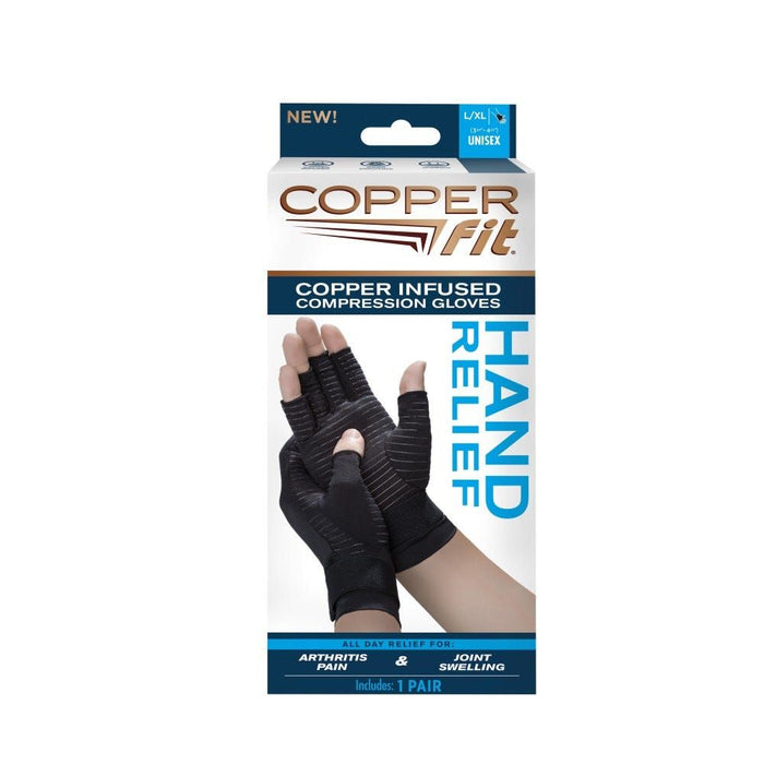 Copper Fit Hand Relief Gloves - L/XL by Pasteur Pharmacy