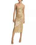 Michael Kors Collection Laminate Lace Slip Dress, Size 12 by Vanessa Jane
