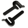 HON Huddle Ganging Hardware, Black