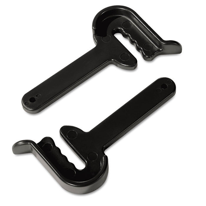 HON Huddle Ganging Hardware, Black