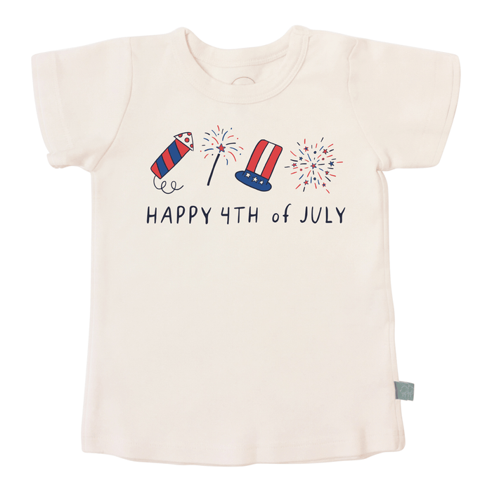 graphic tee | happy 4th of july by Finn + Emma
