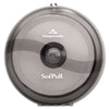 Georgia Pacific SofPull High-Capacity Center-Pull Tissue Dispenser, 10.5 x 6.75 x 10.5, Smoke