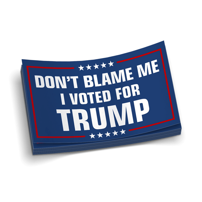 Don't Blame Me Decal by Armed American Supply