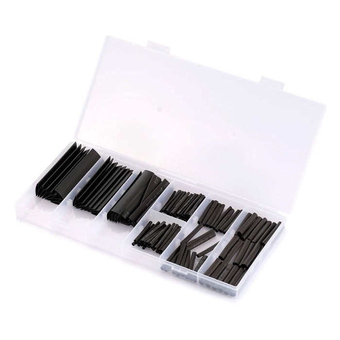 127-Piece: 2:1 Heat Shrink Tube Wire Wrap Assortment Set by DailySale