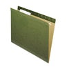Pendaflex Reinforced Hanging File Folders with Printable Tab Inserts, Letter Size, 1/3-Cut Tabs, Standard Green, 25/Box
