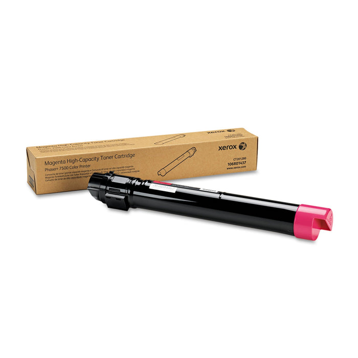 Xerox 106R01437 High-Yield Toner, 17,800 Page-Yield, Magenta