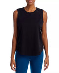 Aqua Athletic Scallop Hem Tank Top by Vanessa Jane