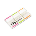 Post-it 1" Lined Tabs, 1/5-Cut, Assorted Bright Colors, 1" Wide, 66/Pack