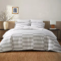 Nate Home by Nate Berkus Broken Dobby Stripe Duvet Cover Set by Vanessa Jane