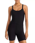 Aqua Bike Short Jumpsuit by Vanessa Jane