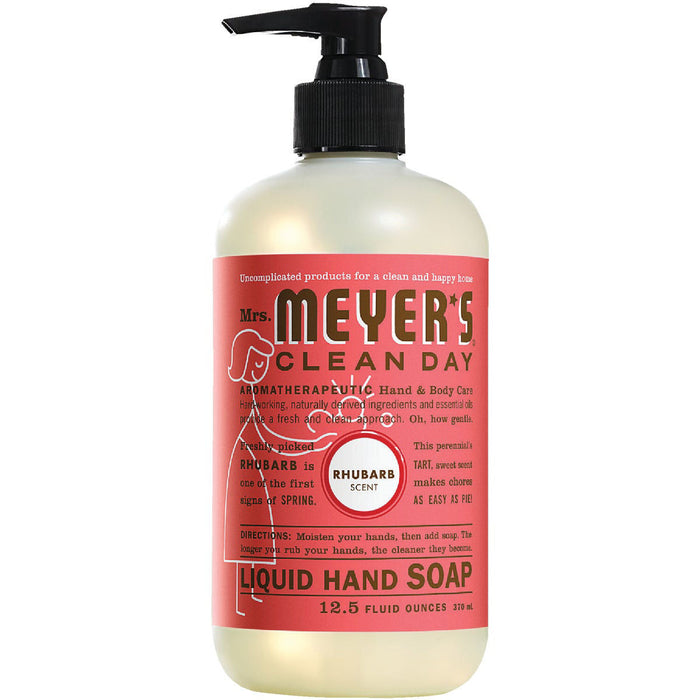 Mrs. Meyer's Clean Day Liquid Hand Soap Rhubarb Scent, 12.5 Oz by Pasteur Pharmacy