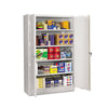 Tennsco Assembled Jumbo Steel Storage Cabinet, 48w x 24d x 78h, Light Gray