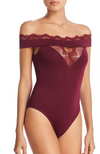 Thistle And Spire clarendon off-the-shoulder bodysuit, size Small