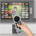 Amazon Fire TV Stick 4K (3rd Gen) Remote Gray Silicone Case - Apple AirTag by Zerodamage Sahara Case LLC
