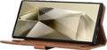 Indy Series Leather Wallet Case - Samsung Galaxy S24 Ultra by Zerodamage Sahara Case LLC