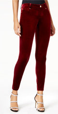 International Concepts Petite Velvet Skinny Pants by Vanessa Jane