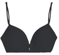 Sundazed Black Maya Bra-Sized V-Wire Bikini Top by Vanessa Jane