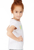 Ideology Girls Heart Tie-Front T-Shirt, Size 4T by Vanessa Jane