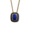 Natural Blue Lapis Lazuli Pendant Necklace
