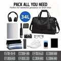 Durable Large Weekender Bag with Shoe Compartment by DailySale