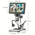 12MP Ultra-Precise Focusing Soldering Microscope by DailySale