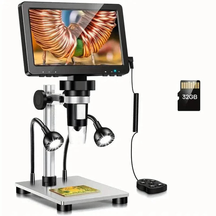 12MP Ultra-Precise Focusing Soldering Microscope by DailySale