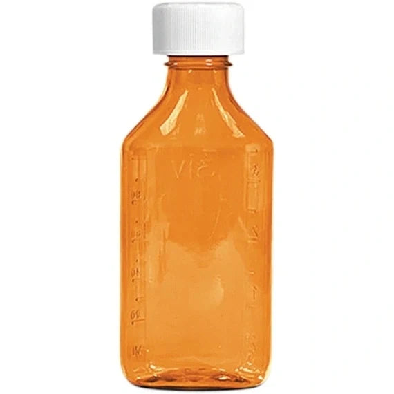 Plastic Amber Bottle 12 Oz X 100 EA by Pasteur Pharmacy