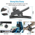 12V Car Fan Oscillating Clip on Cooling Fan with 2 Speeds 120° Rotation by DailySale