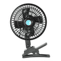 12V Car Fan Oscillating Clip on Cooling Fan with 2 Speeds 120° Rotation by DailySale