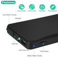 12V Car Jumper Starter 300A Peak 20000 mAh Battery Charger by DailySale