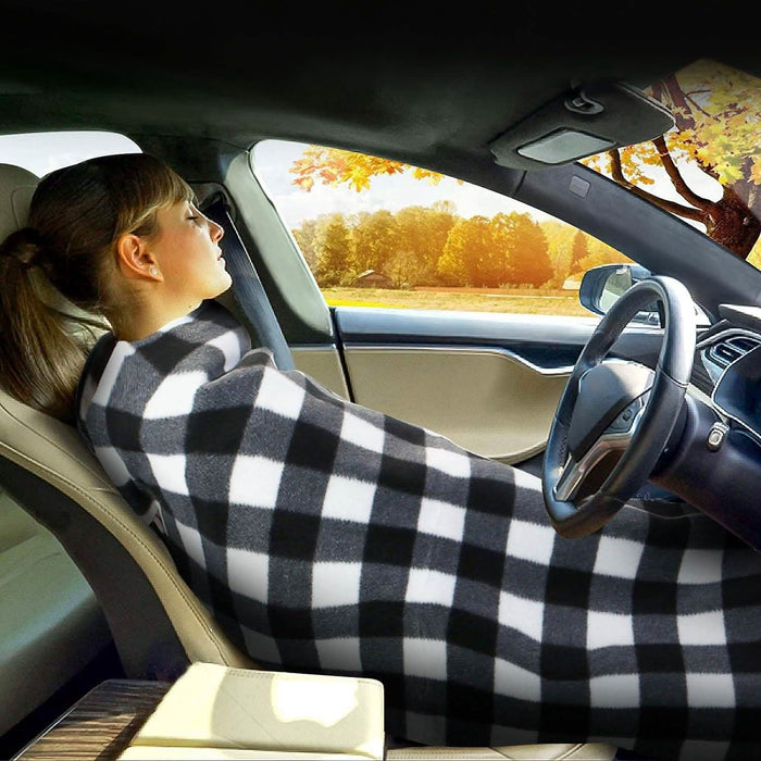 12V Electric Car Heated Blanket by DailySale