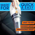 12V High Power Handheld Car Vacuum with 16Ft Cord, Attachments & Bag by DailySale